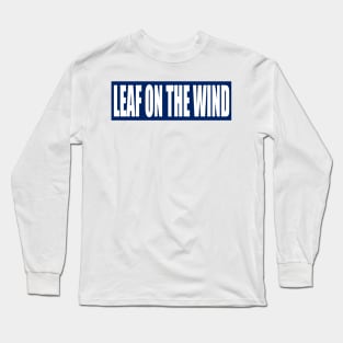 Leaf On The Wind Vest Patch Long Sleeve T-Shirt